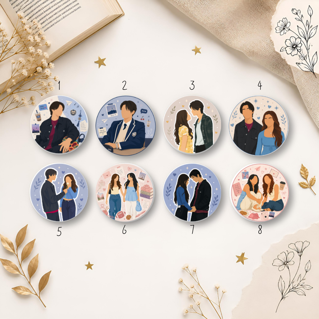 Pin Button 58 mm - XO, Kitty