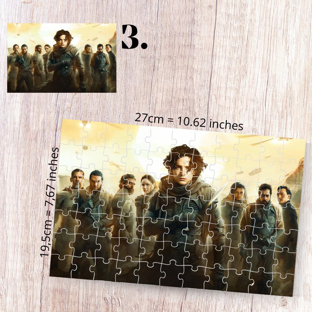 Puzzle Diuna / Dune – sci-fi film, Arrakis