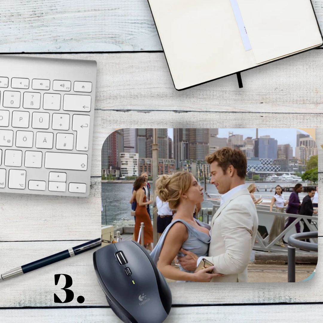 Podkładka pod mysz Tylko nie ty / Anyone But You – komedia romantyczna, Bea i Ben