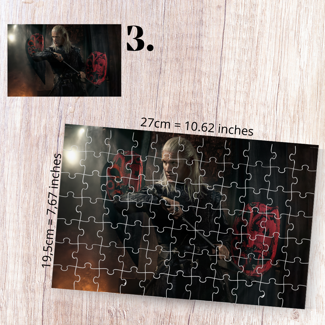 Puzzle Ród Smoka / House of the Dragon – fantasy, uniwersum Gry o Tron