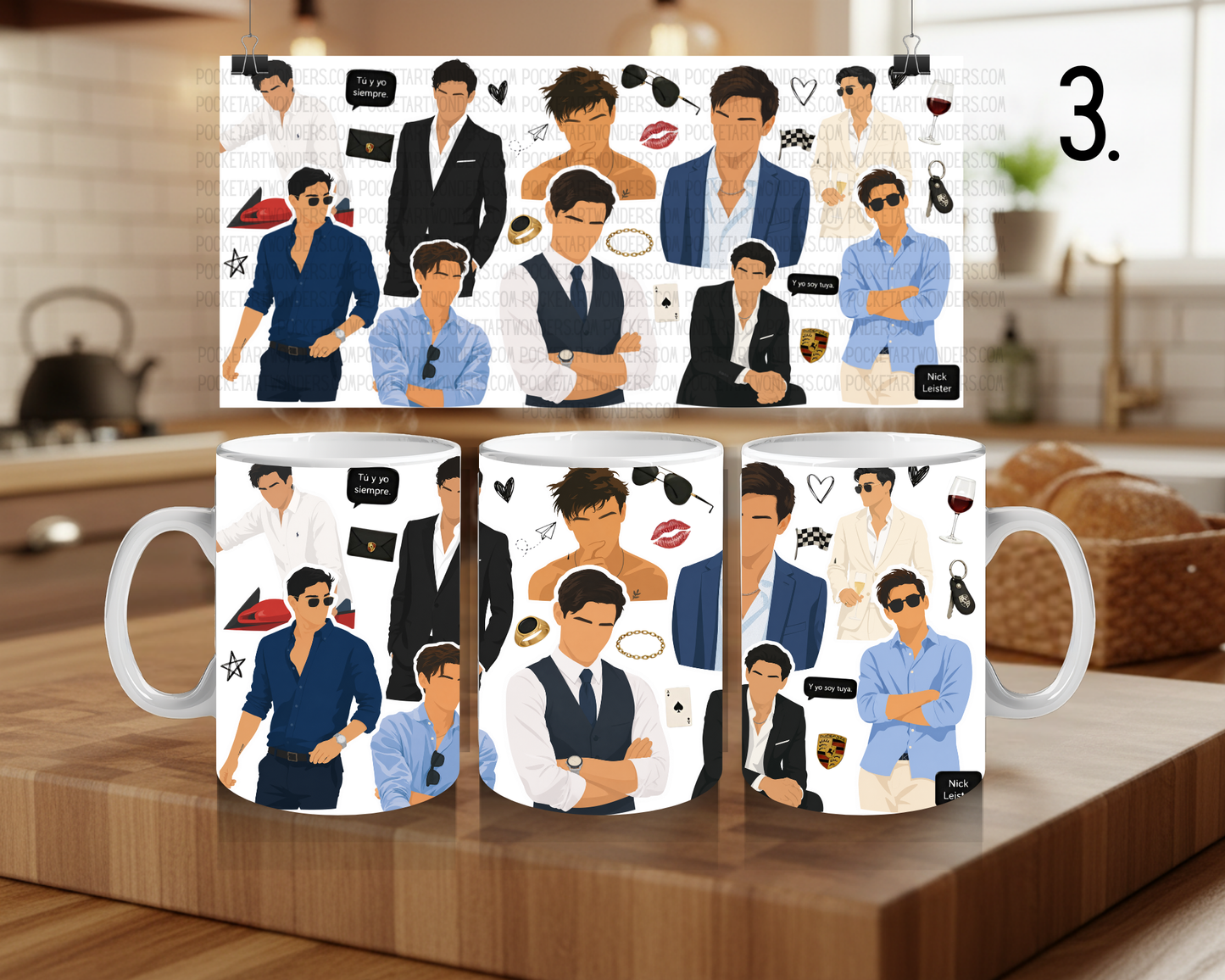 Ceramic Mug 330 ml - Culpa Mía Inspired
