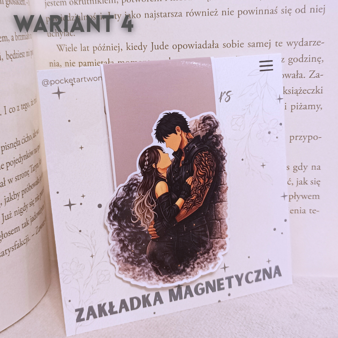 Zakładka magnetyczna - inspirowana Fourth Wing