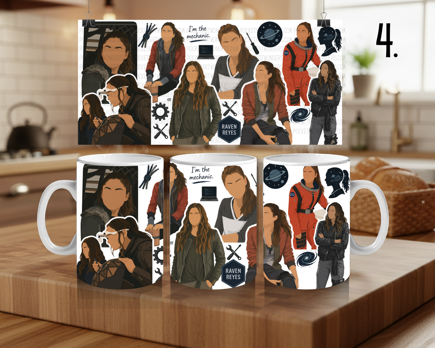 Ceramic Mug 330 ml - The 100 Inspired