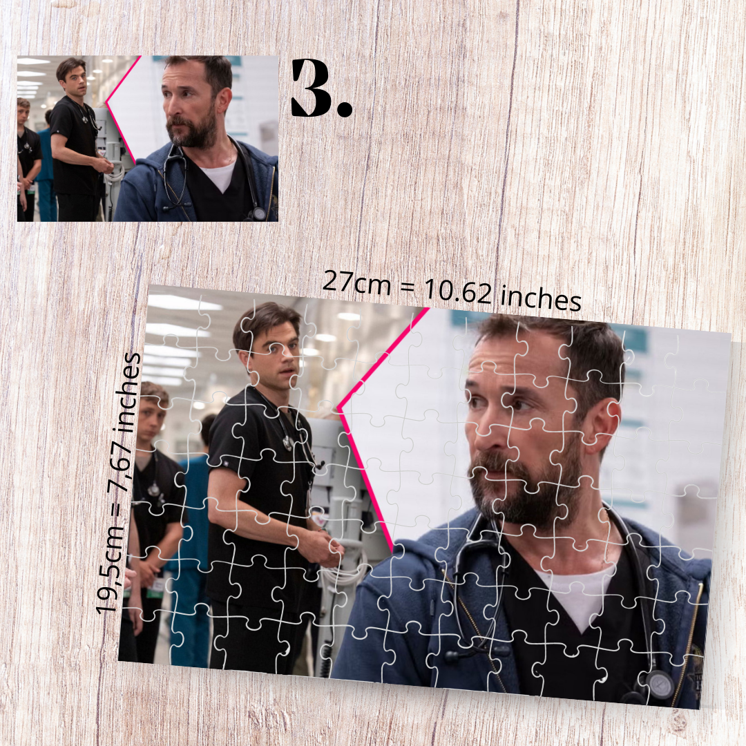 Puzzle The Pitt / The Pitt – serial medyczny, fan-made art