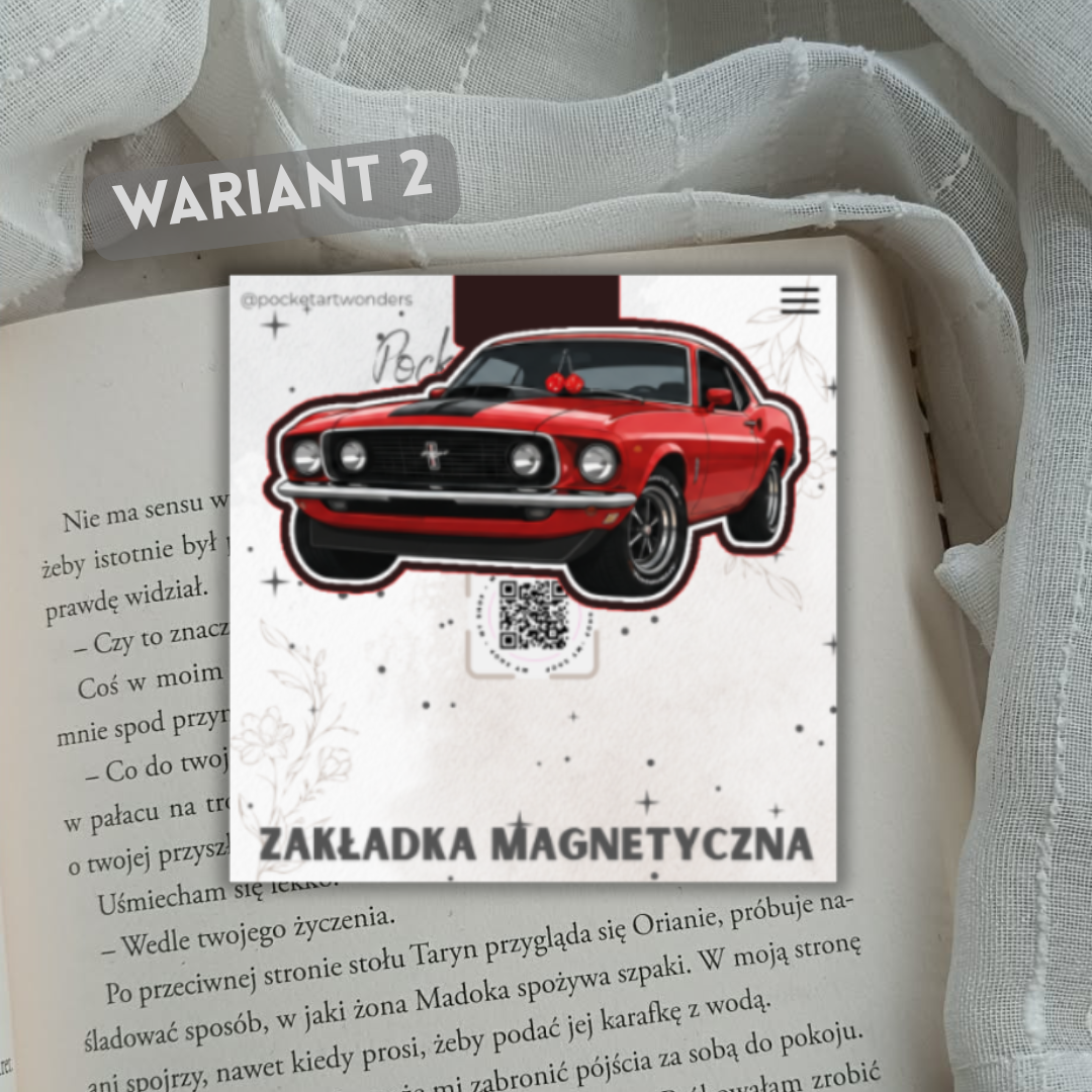 Zakładka magnetyczna – Rebel Love
