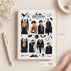 Stickerbogen – Dwór Cierni i Róż / ACOTAR
