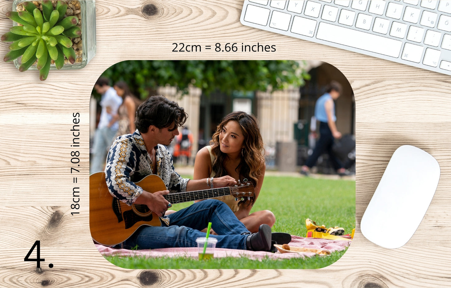 Podkładka pod mysz Emily w Paryżu / Emily in Paris – serial Netflix