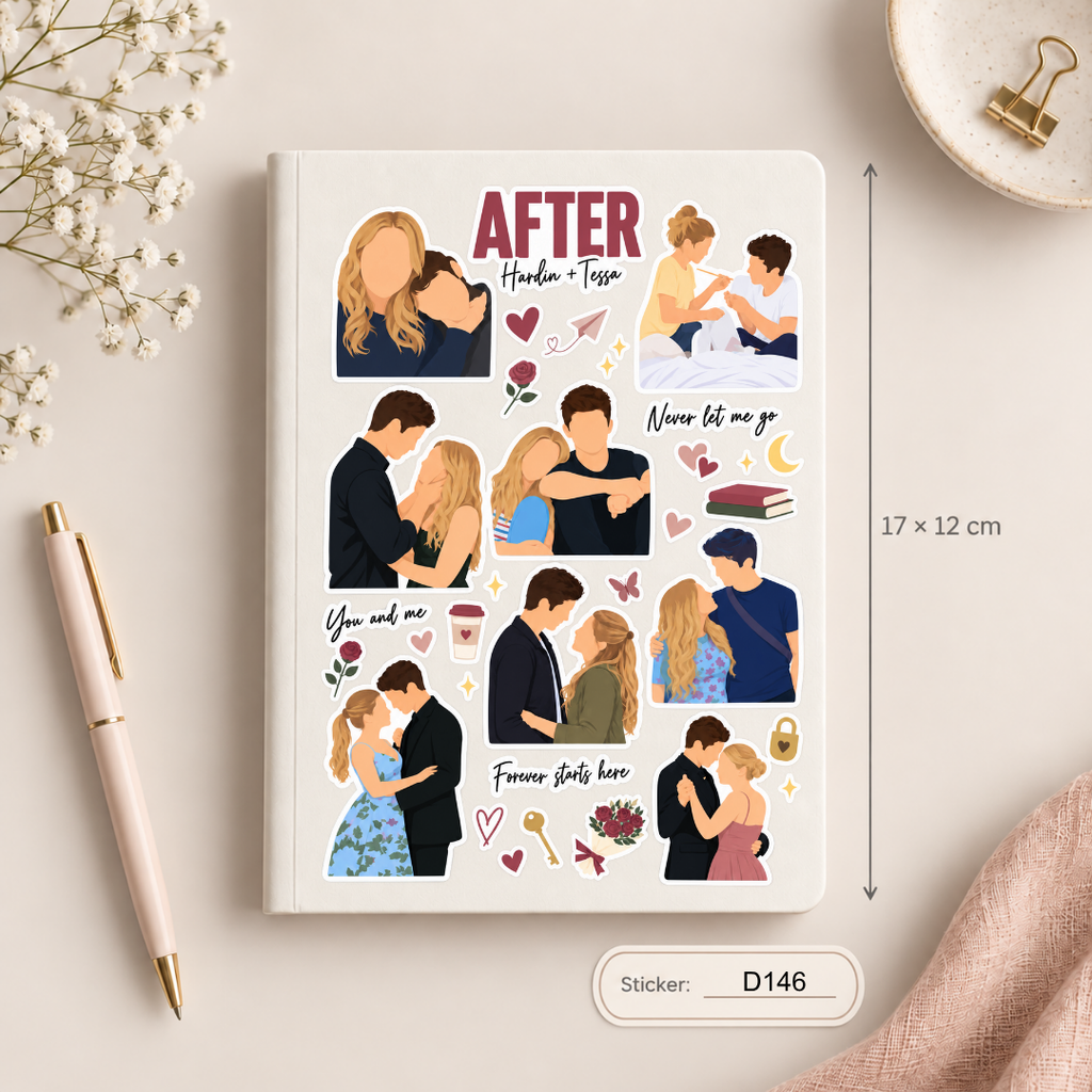 Arkusz naklejek – After, Hardin