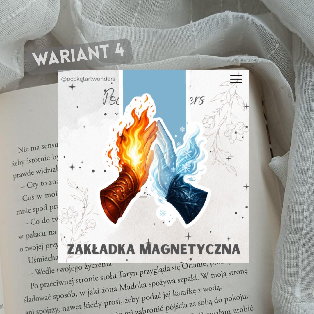 Zakładka magnetyczna - inspirowana Throne of Glass