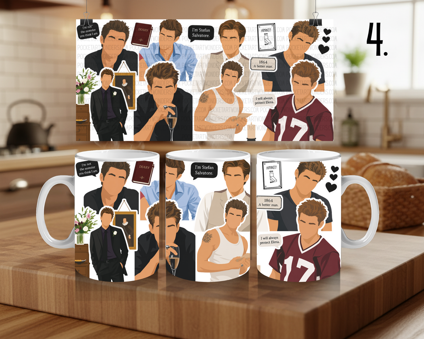 Ceramic Mug 330 ml - The Vampire Diaries, The Originals Inspired