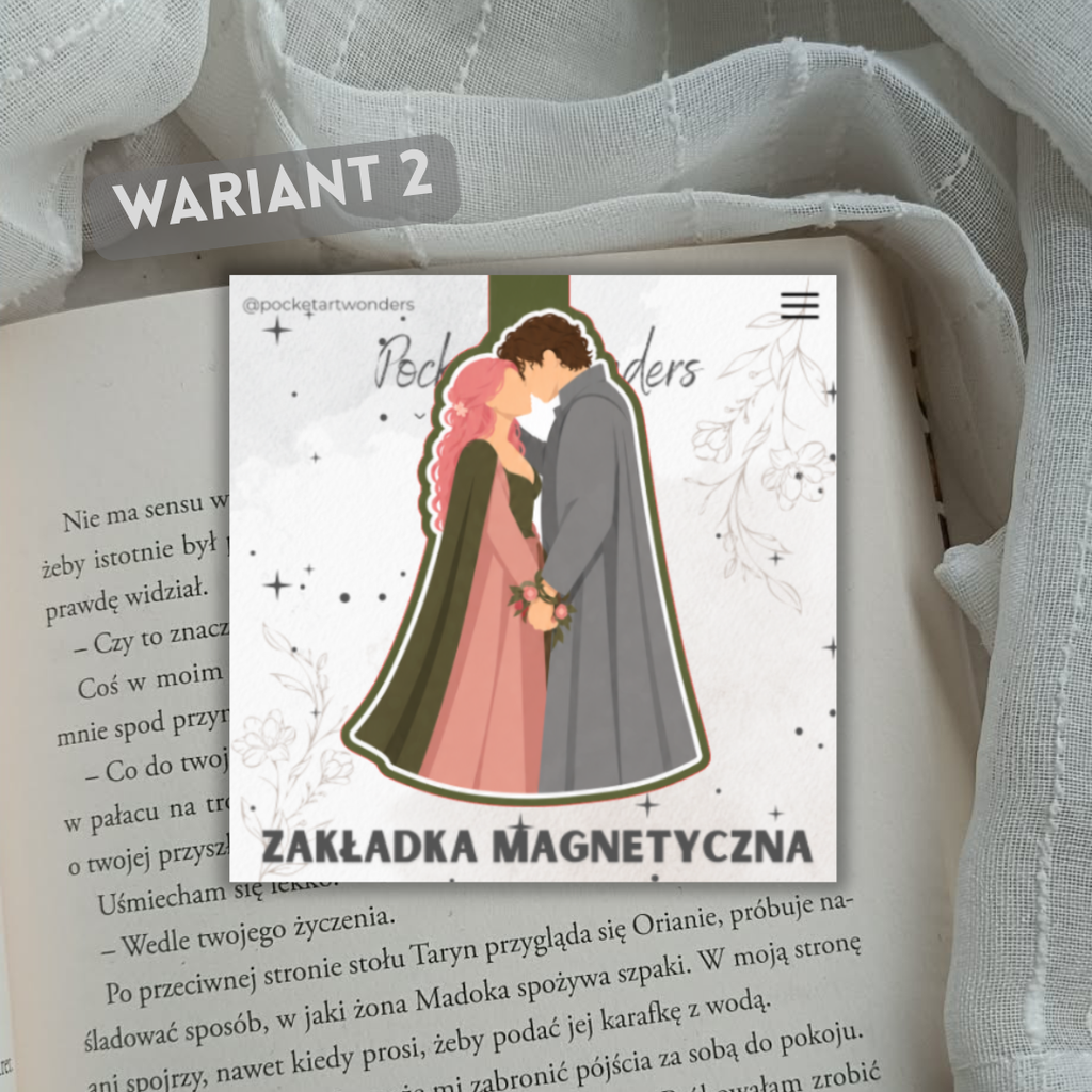 Magnetická záložka – Baśń o złamanym sercu / Once upon a broken heart