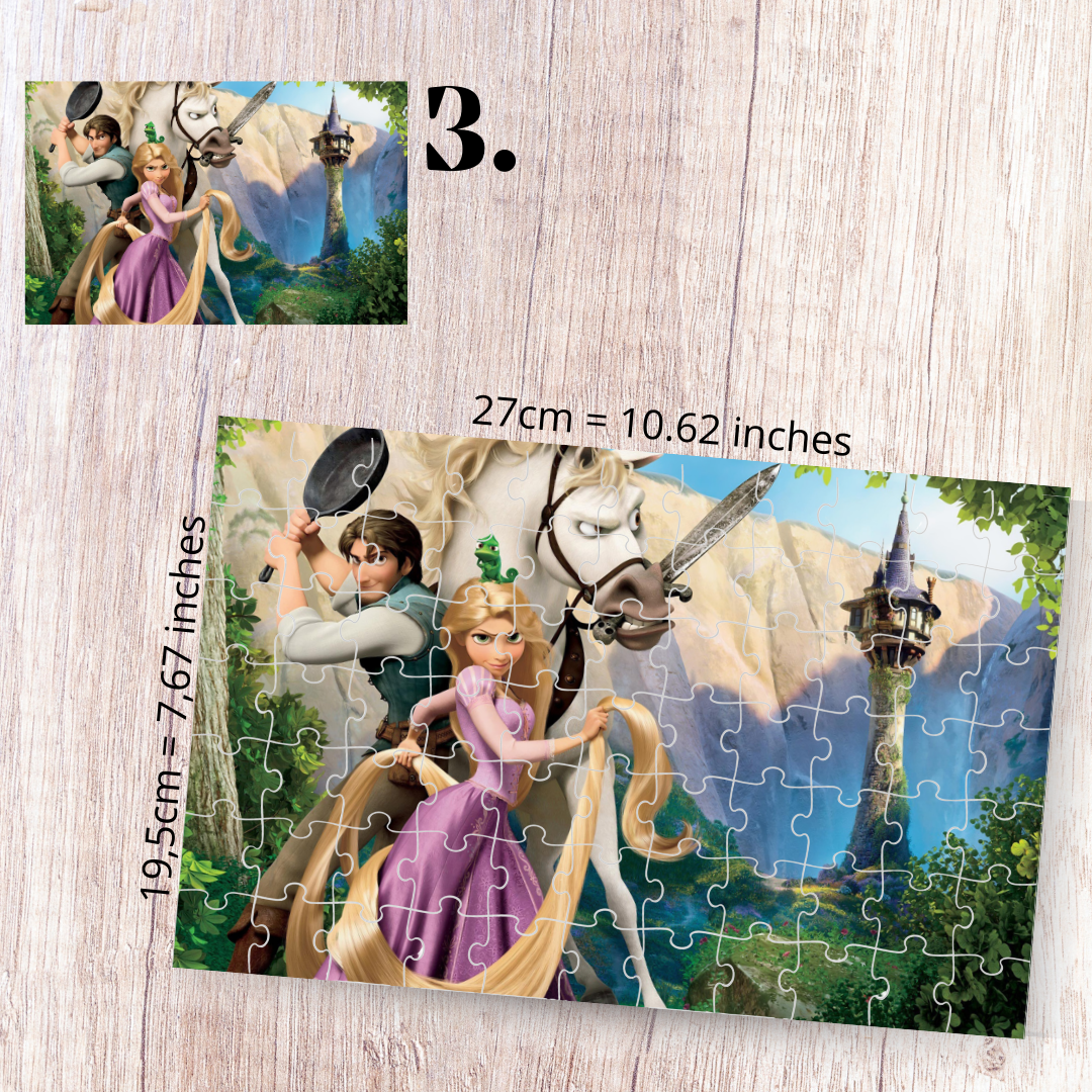Puzzle Zaplątani / Tangled – Roszpunka, animacja Disney