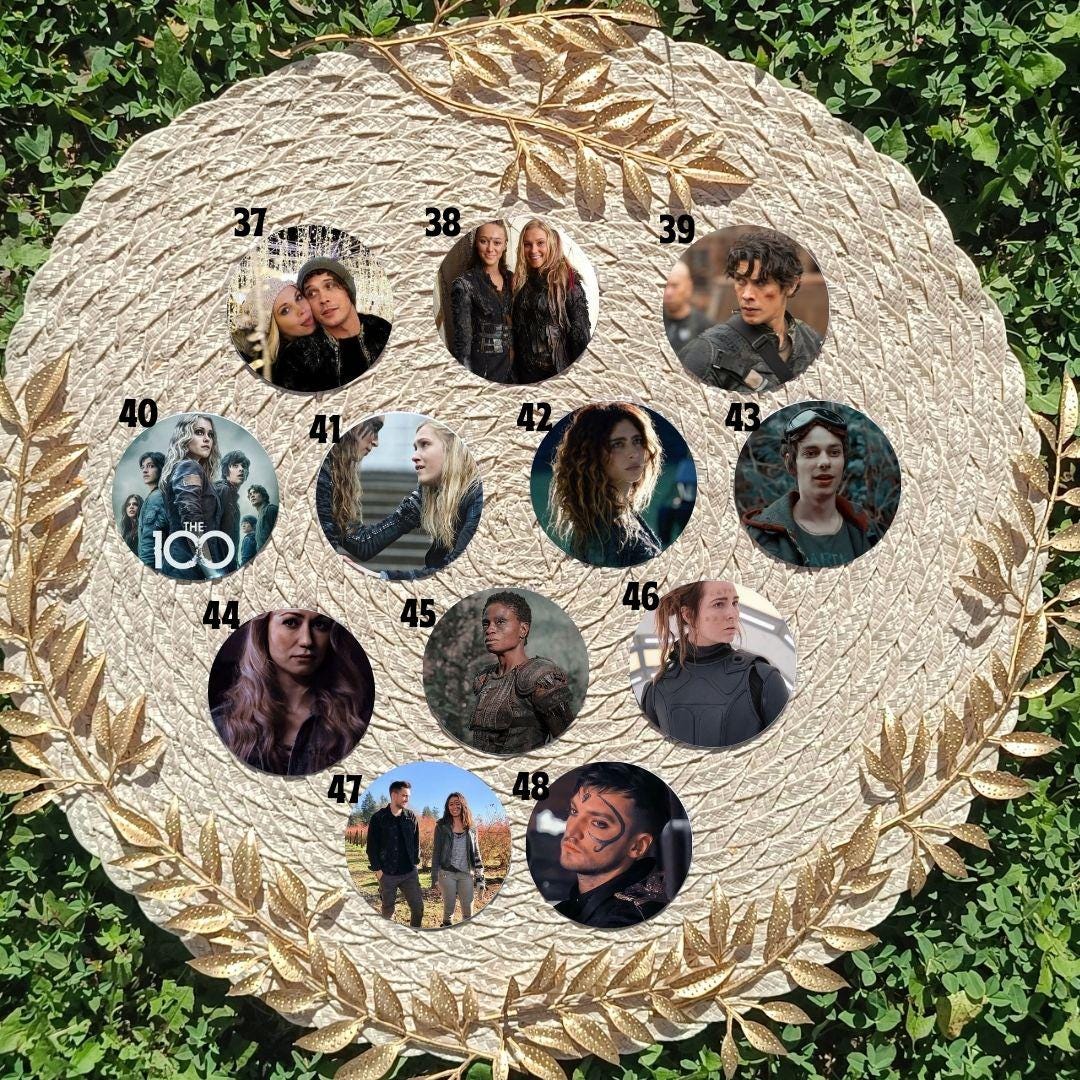 The 100 | Backpack pin