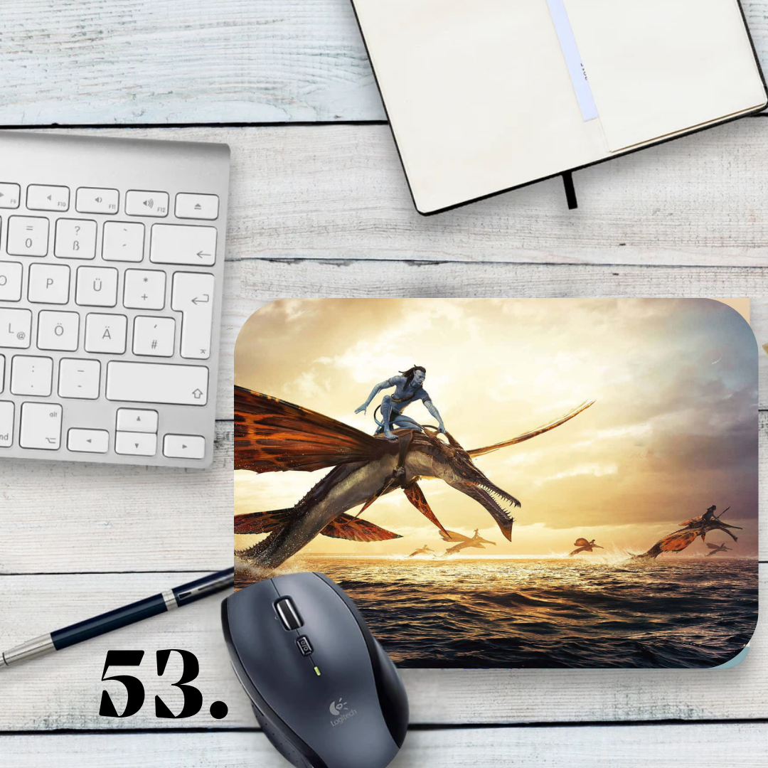 Podkładka pod mysz Avatar / Avatar – Pandora, Neytiri i Jake Sully