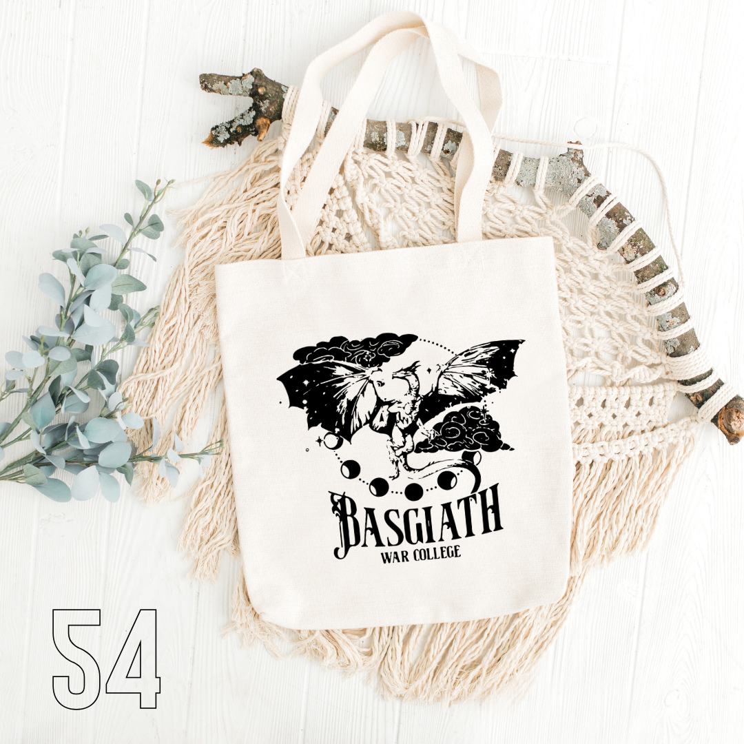 Fourth Wing, Iron Flame, Onyx Storm - 100% Cotton | Tote Bag