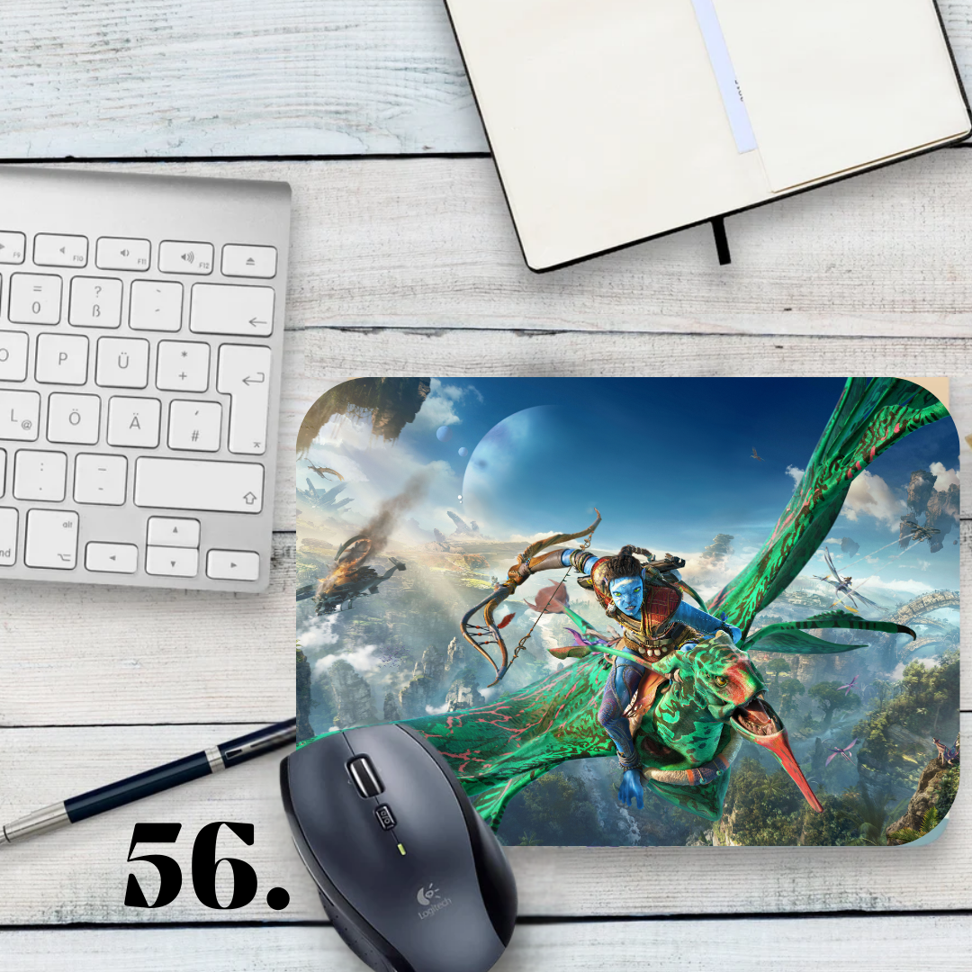 Podkładka pod mysz Avatar / Avatar – Pandora, Neytiri i Jake Sully