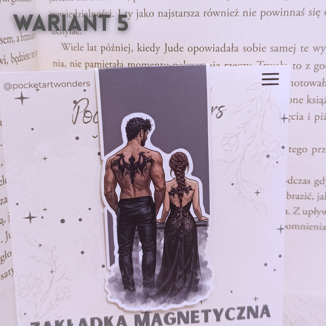 Zakładka magnetyczna - inspirowana Fourth Wing