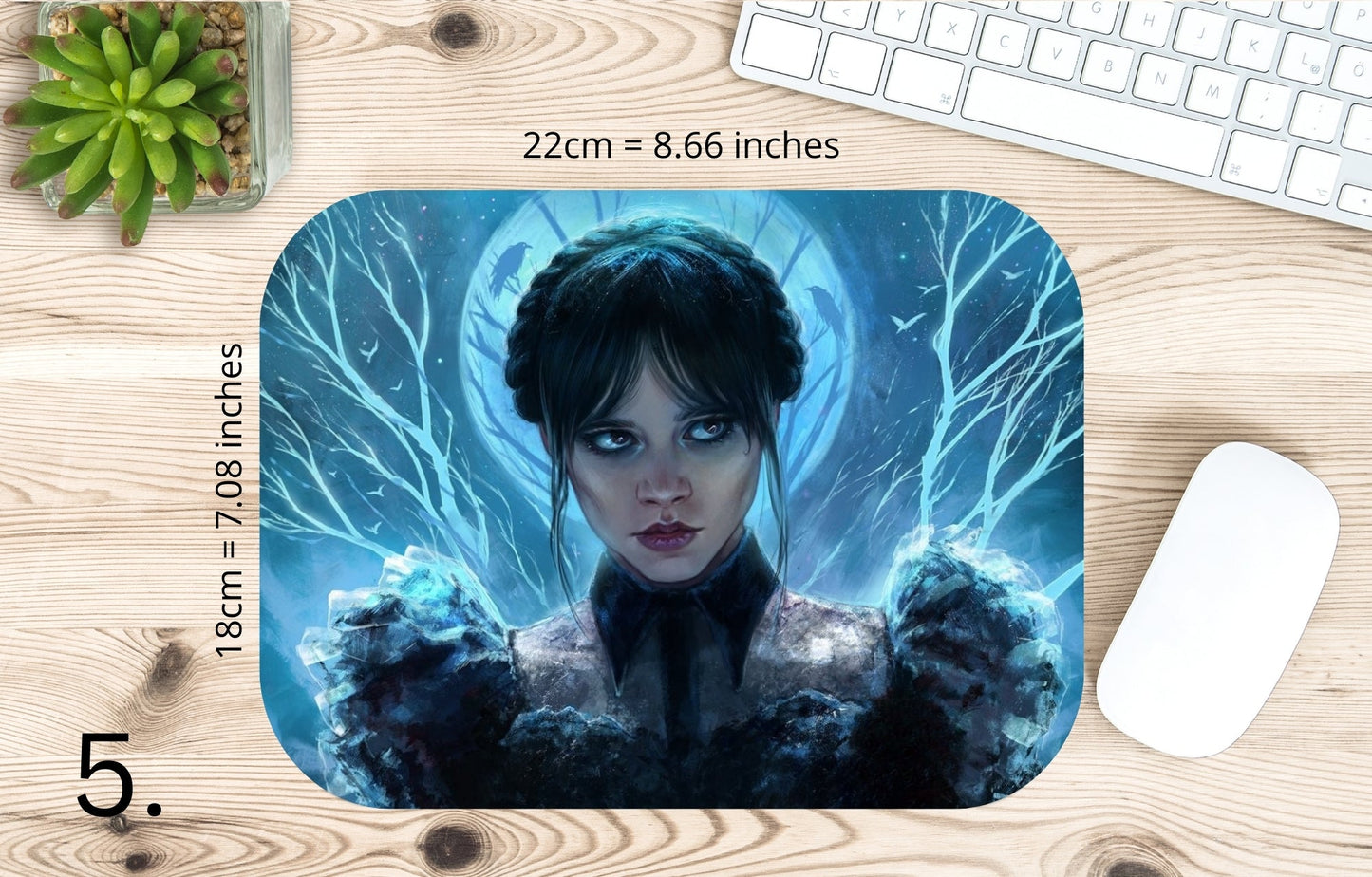 Mouse Pad - Wednesday Inspired