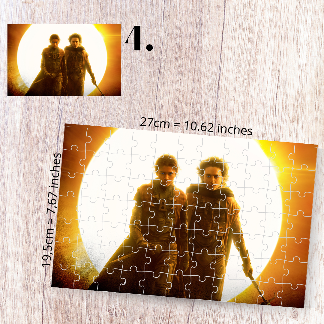 Puzzle Diuna / Dune – film sci-fi, Arrakis