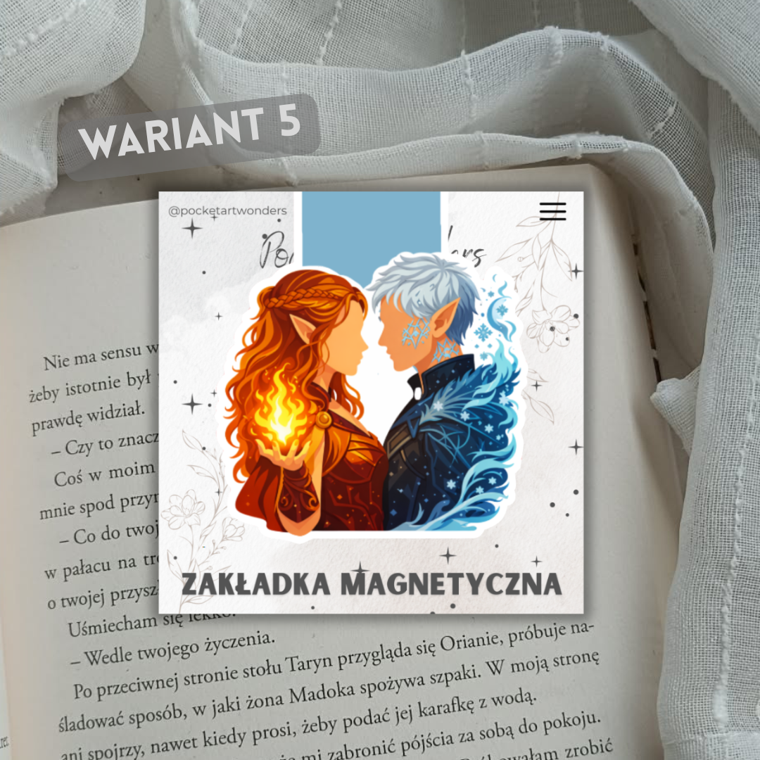 Zakładka magnetyczna - inspirowana Throne of Glass