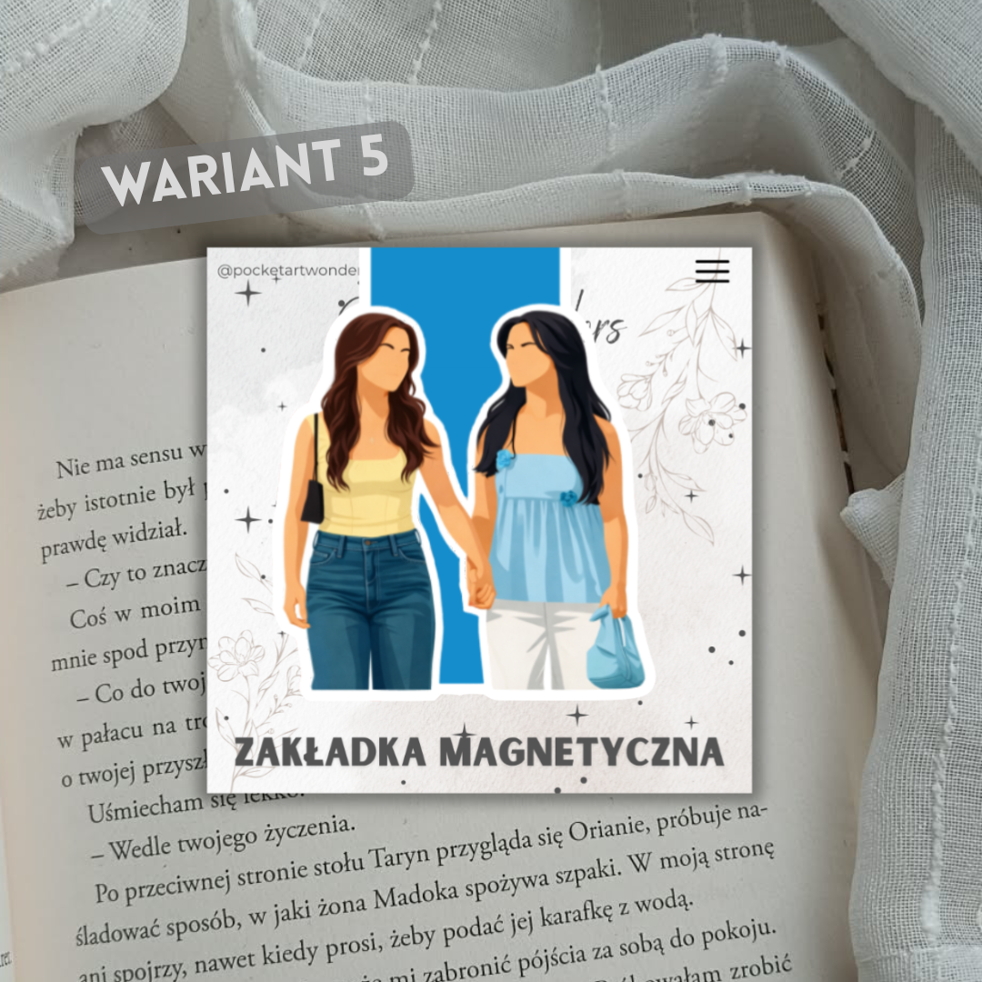 Zakładka magnetyczna - inspirowana XO, Kitty