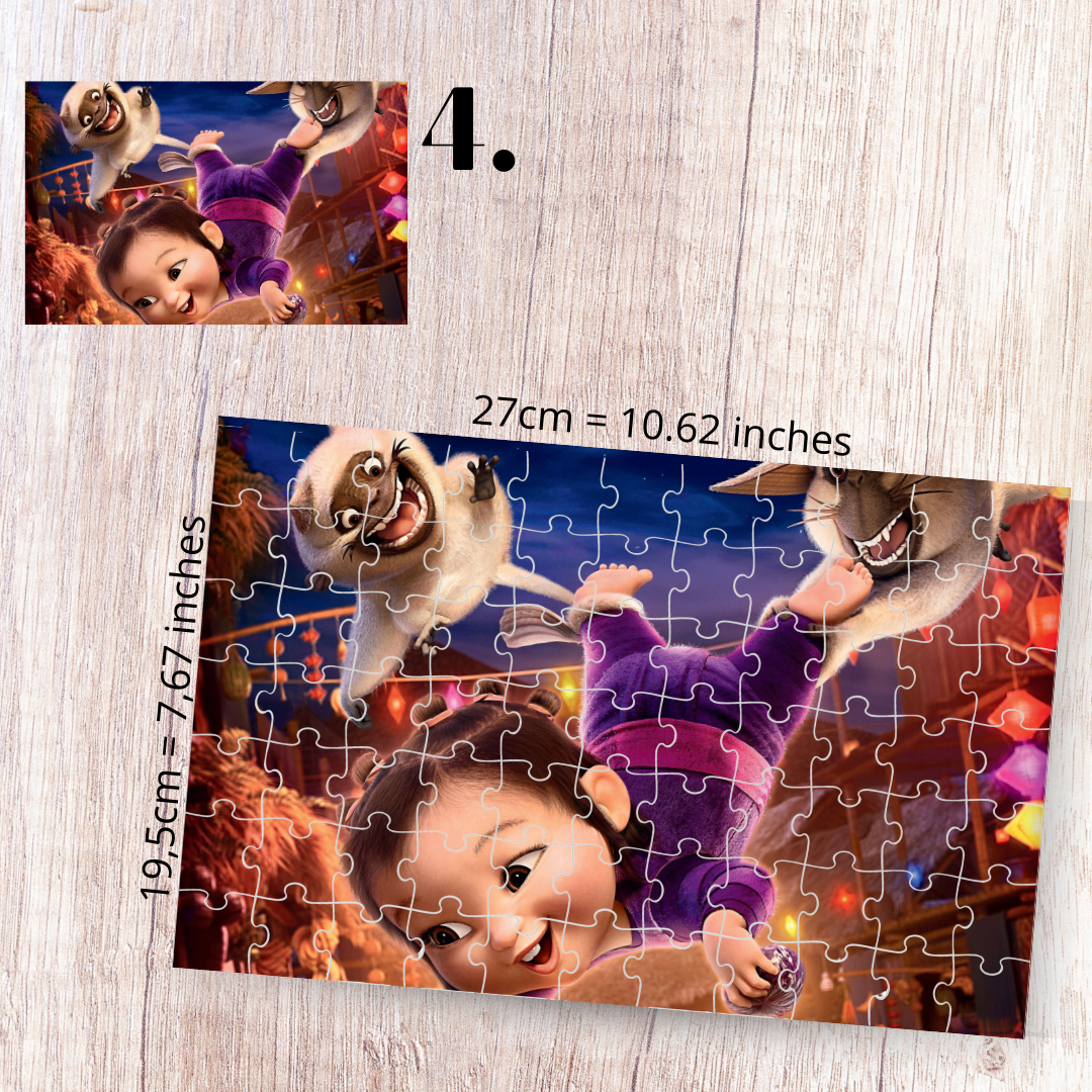 Puzzle 88 Pieces - Raya and the Last Dragon Inspired