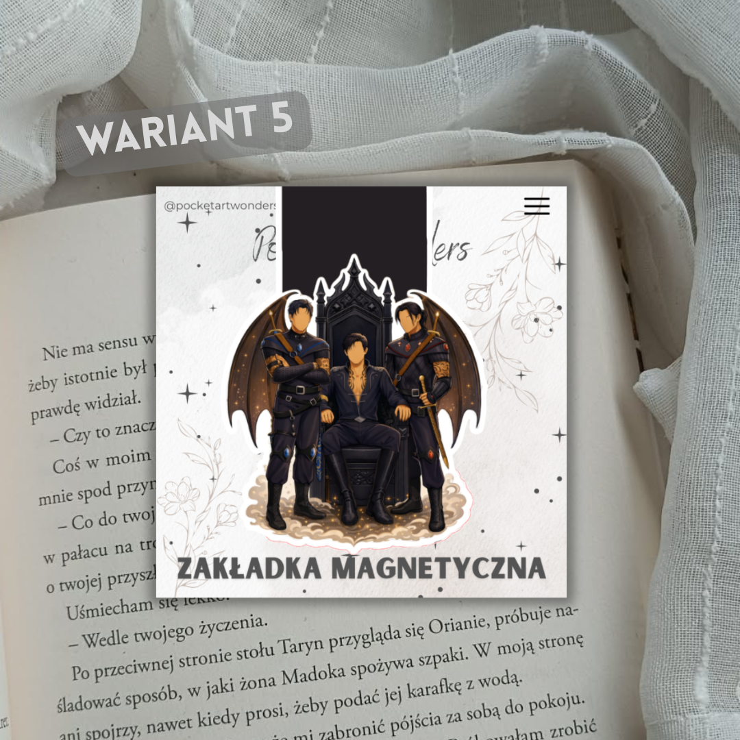 Zakładka magnetyczna - inspirowana ACOTAR