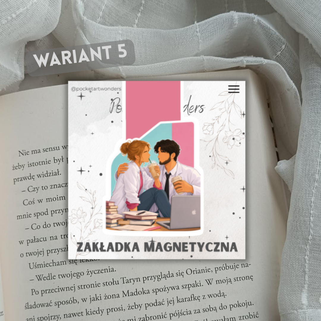 Magnetische Lesezeichen für das Buch „The Love Hypothesis“ – Romance- und BookTok-Ästhetik