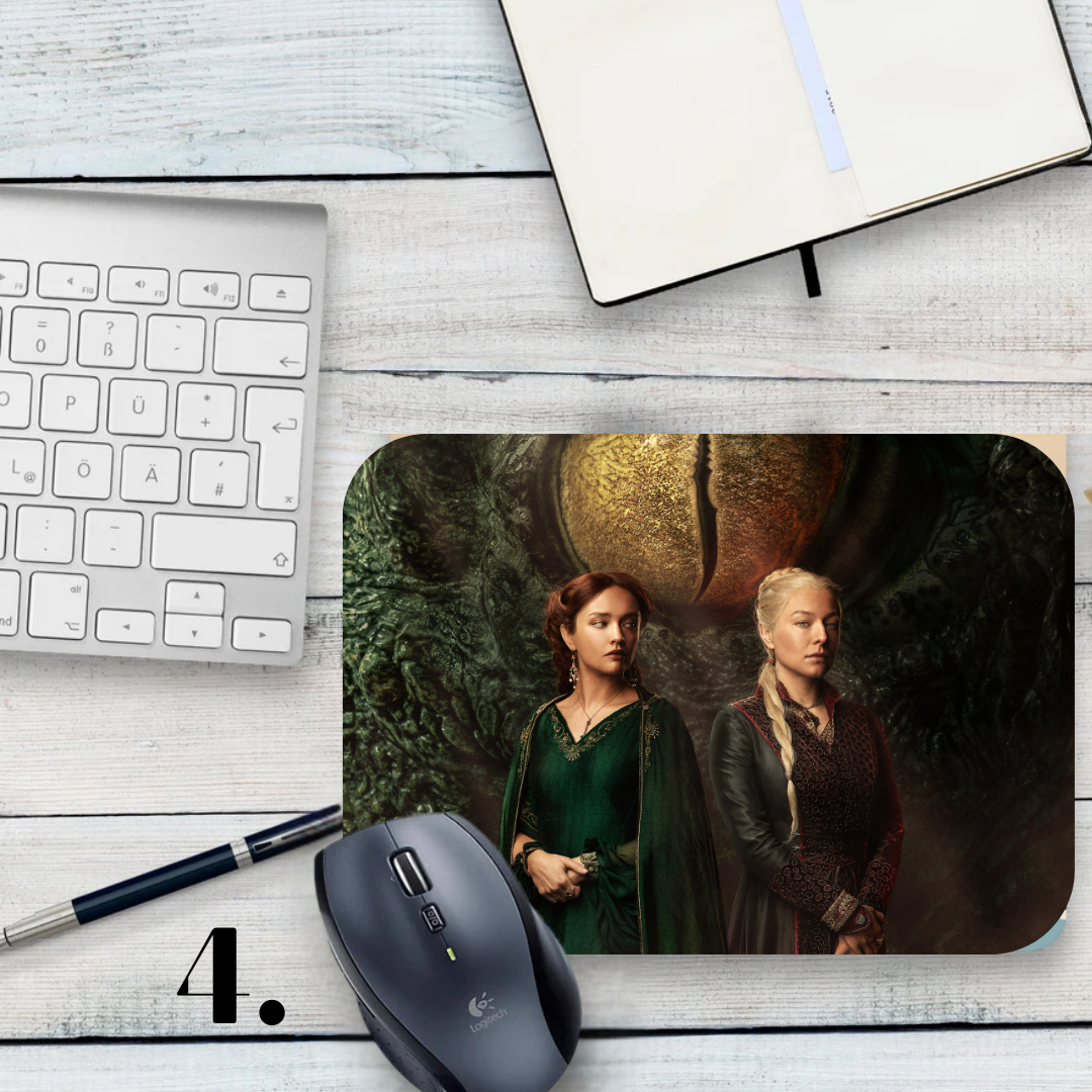 Podkładka pod mysz Ród Smoka / House of the Dragon – ród Targaryenów