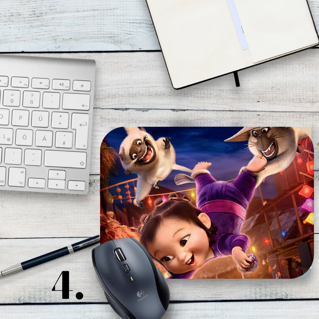 Raya and the Last Dragon Mouse Pad - Disney animation, Raya and Sisu