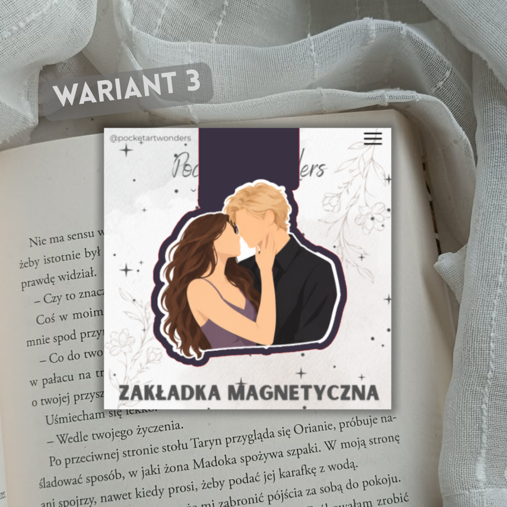 Marque-page magnétique – Dotyk Julii / Shatter Me