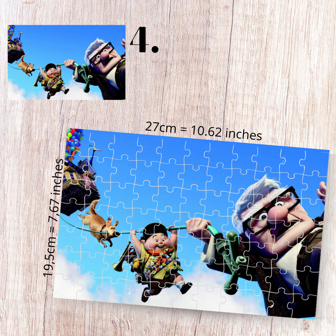Puzzle 88 Pieces - Up Inspired