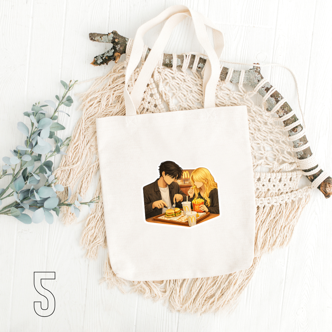 Torba lifestyle – studenckie życie, cozy aesthetic, prezent dla bookish girl