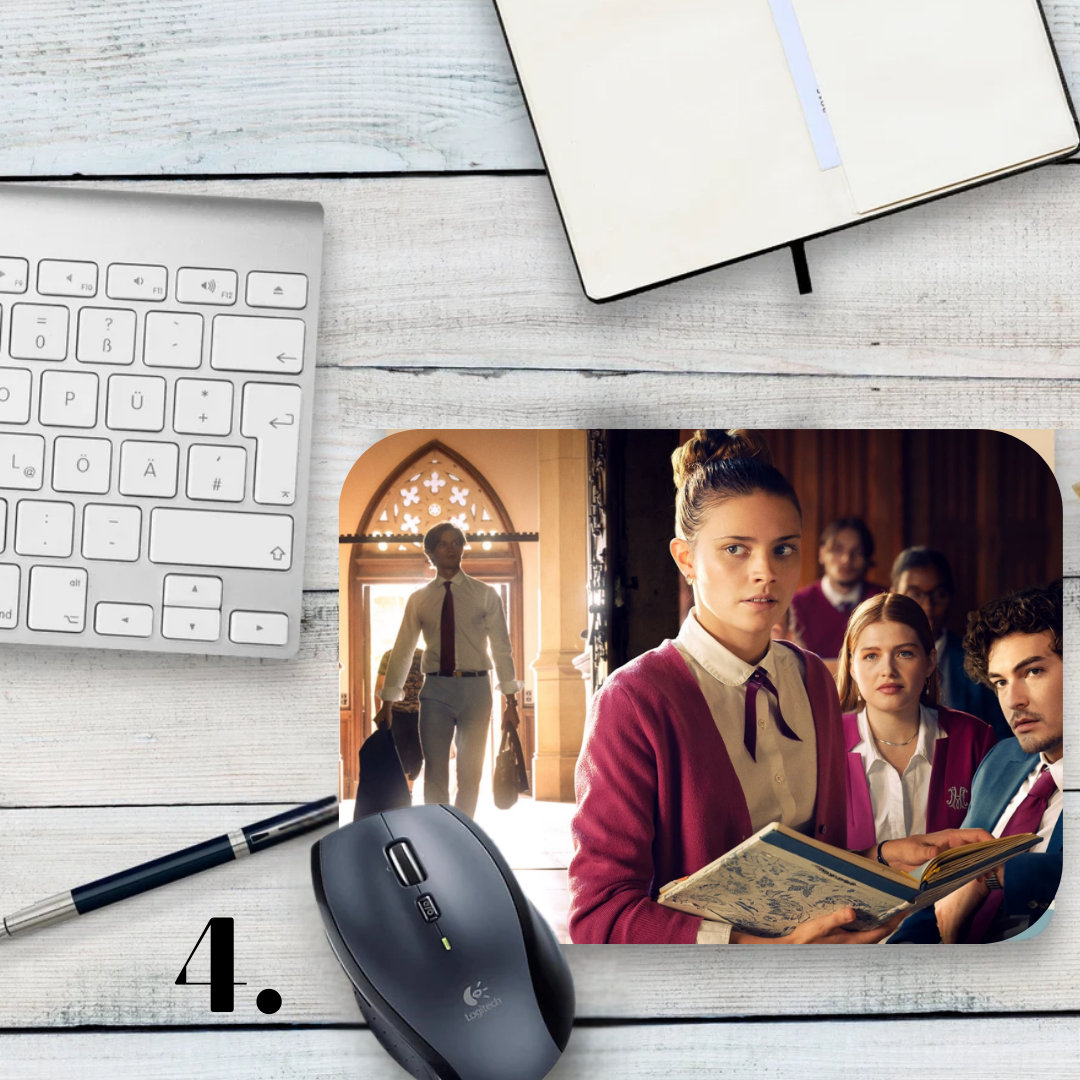 Podkładka pod mysz Maxton Hall / Maxton Hall – serial romantyczny, Ruby Bell i James Beaufort