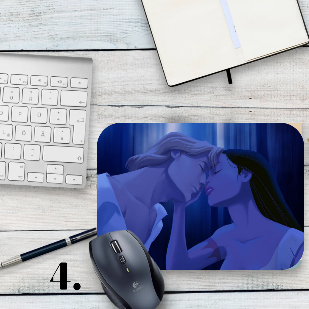 Pocahontas mouse pad / Pocahontas - Disney animation, classic fairy tale