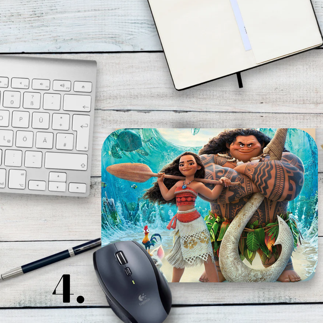 Vaiana / Moana Mousepad - Moana and Maui, Disney Animation