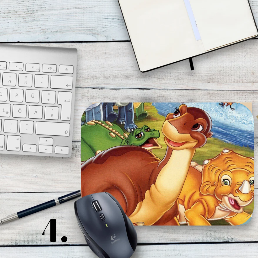 Mouse pad The Land Before Time - classic animation, Littlefoot