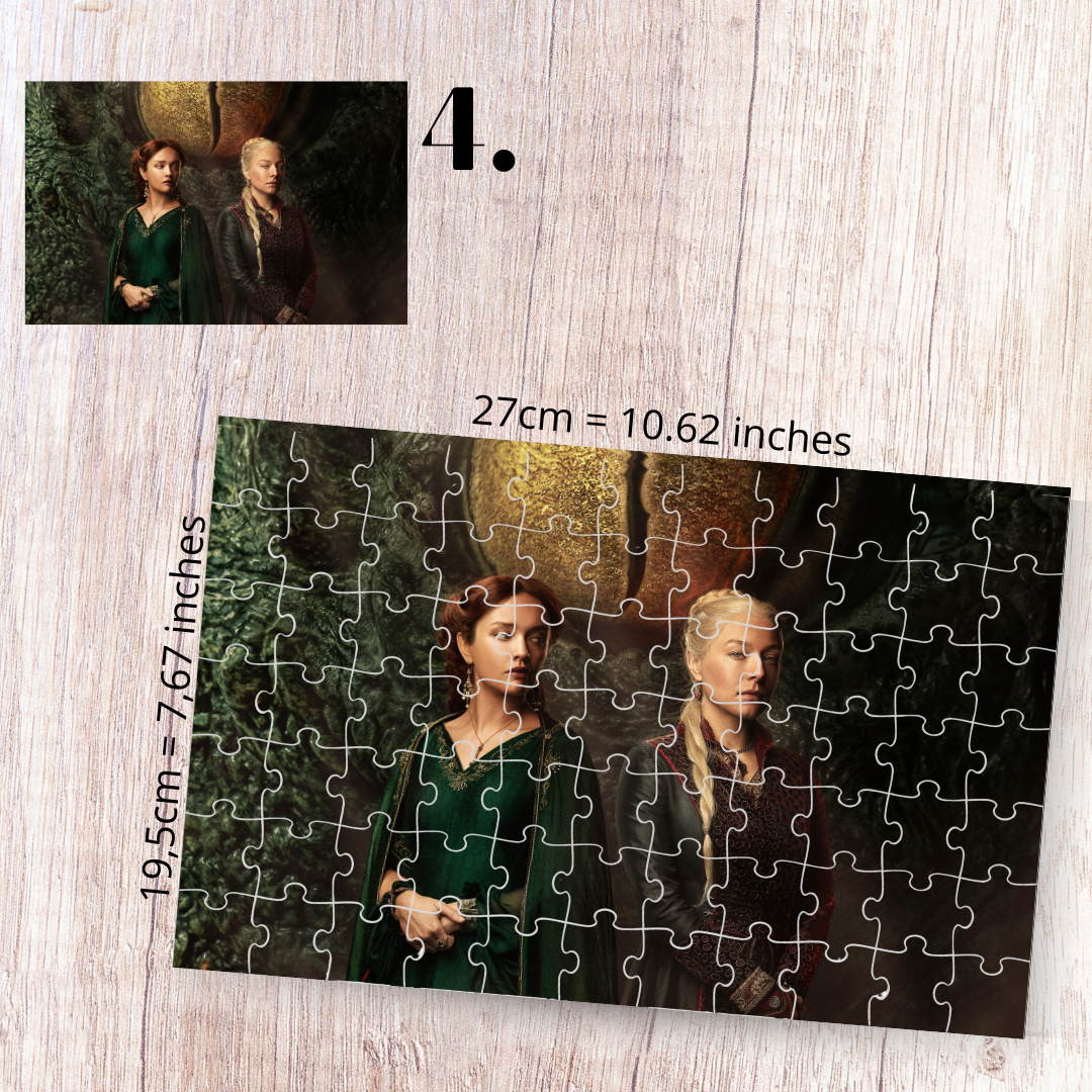 House of the Dragon Puzzle - fantasy, Game of Thrones universe