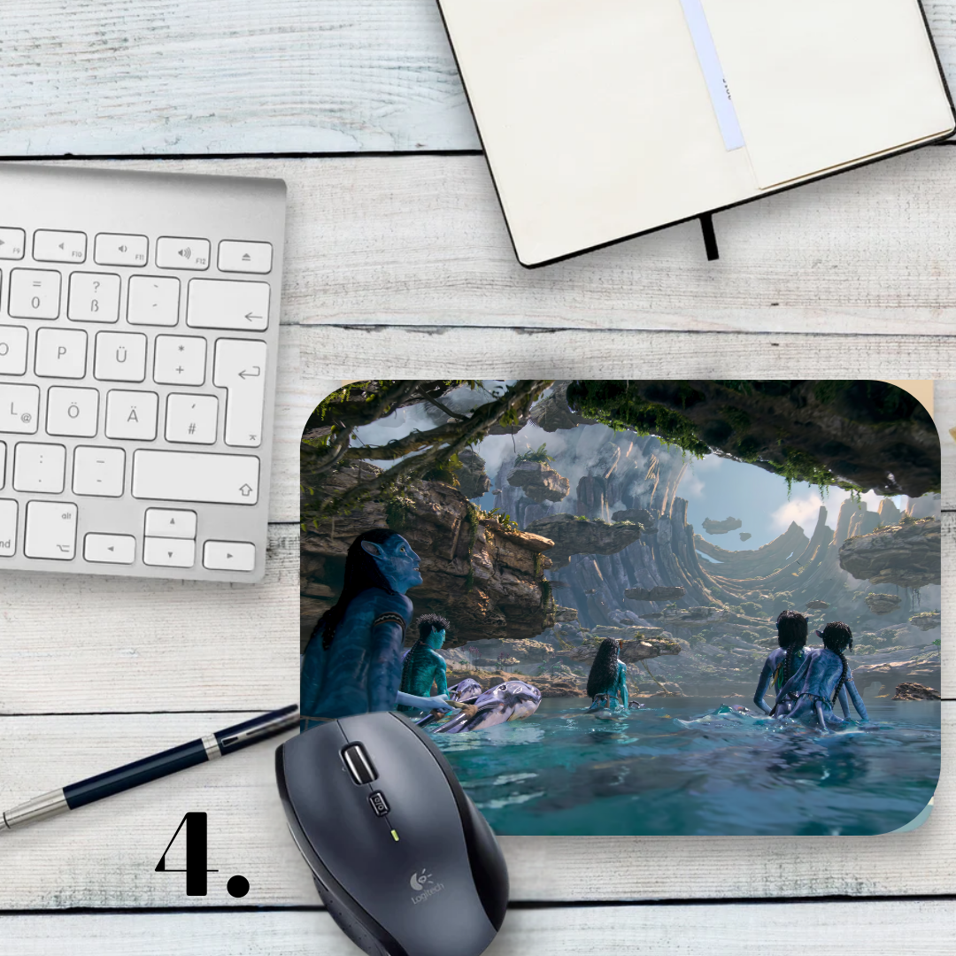 Podkładka pod mysz Avatar / Avatar – Pandora, Neytiri i Jake Sully