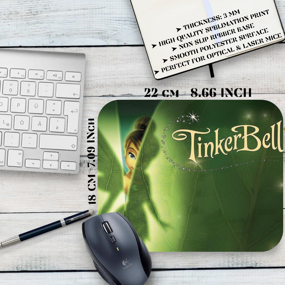 Mouse pad Tinker Bell – fairies, Disney world