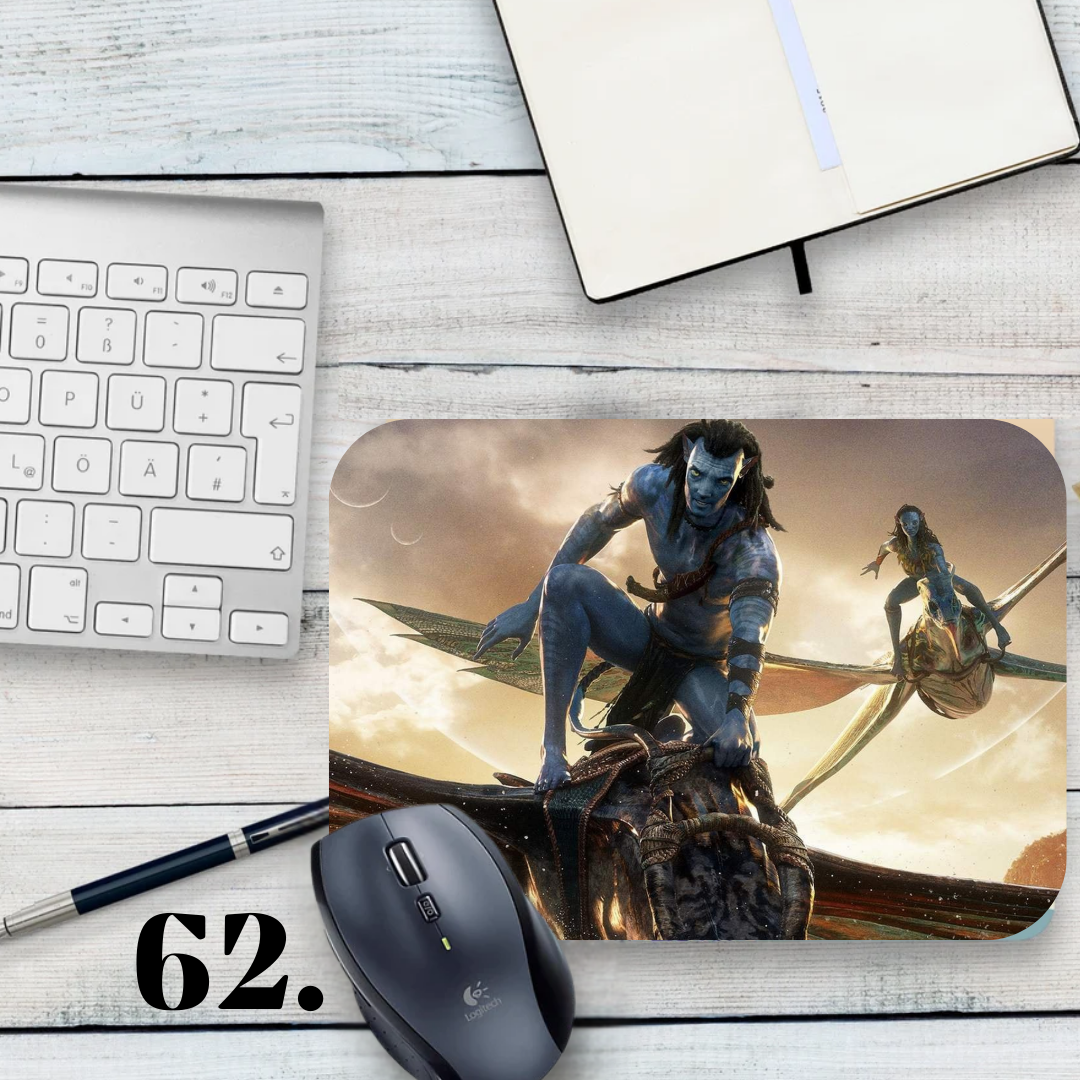 Podkładka pod mysz Avatar / Avatar – Pandora, Neytiri i Jake Sully