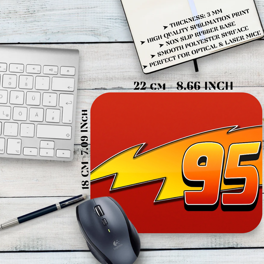 Mouse Pad Cars – Lightning McQueen, Disney animation