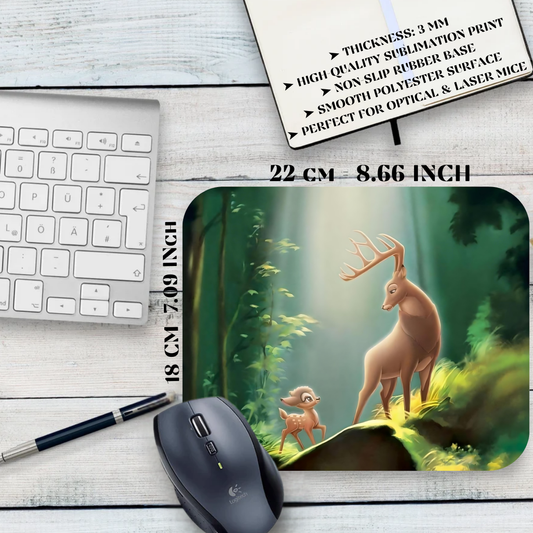Bambi Mouse Pad / Bambi - Classic Disney Animation