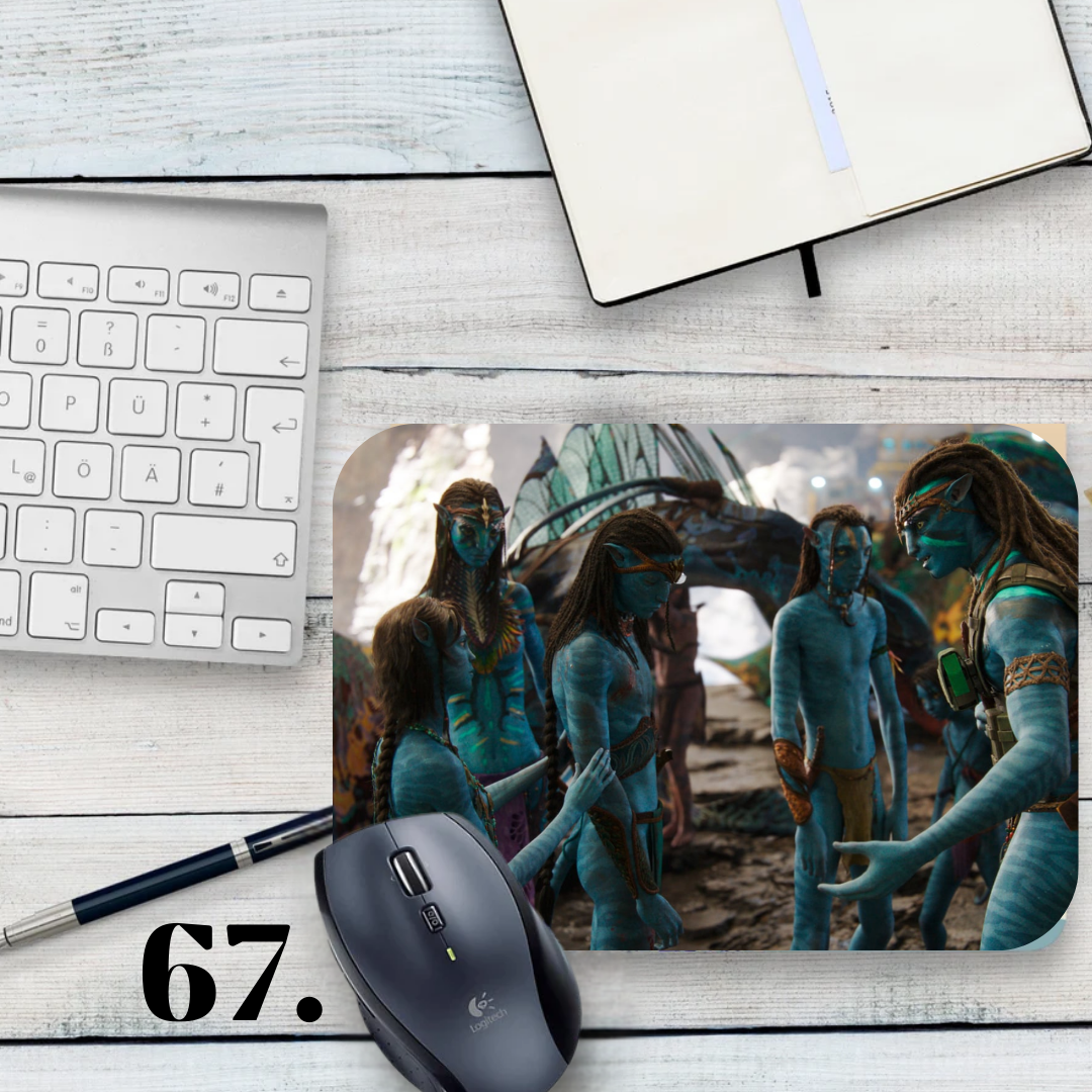 Podkładka pod mysz Avatar / Avatar – Pandora, Neytiri i Jake Sully