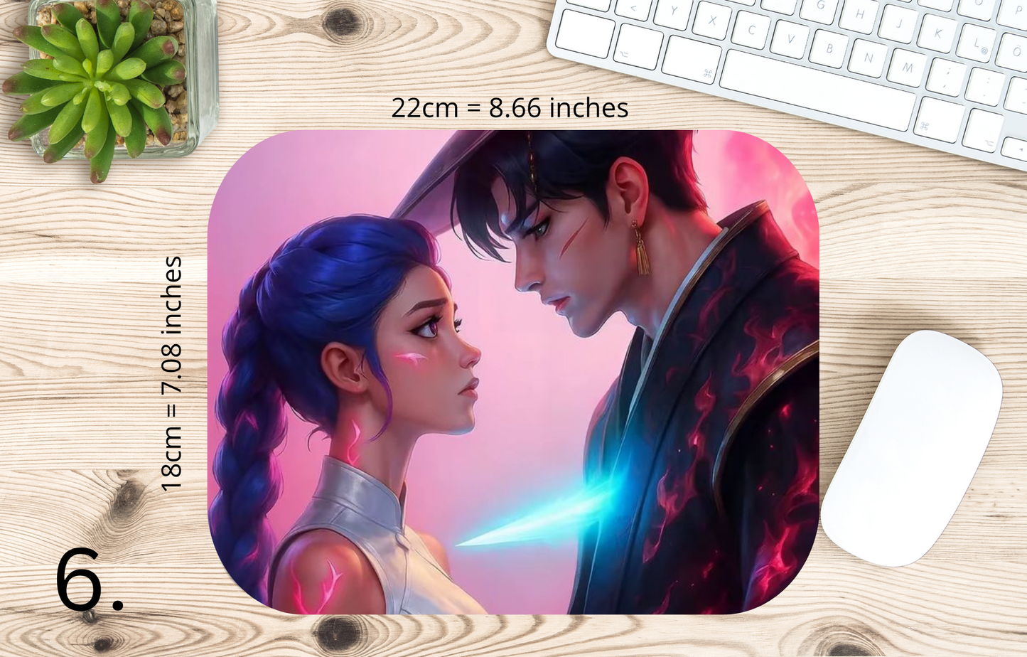 Kpop Demon Hunters | MAUSEPAD, Gaming Mouse Pad