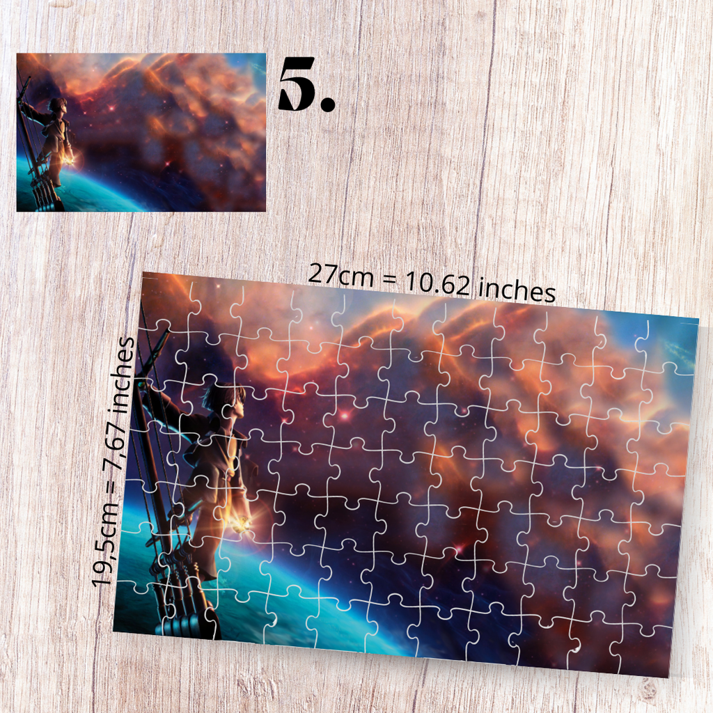 Puzzle 88 pièces – Planeta skarbów / Treasure Planet