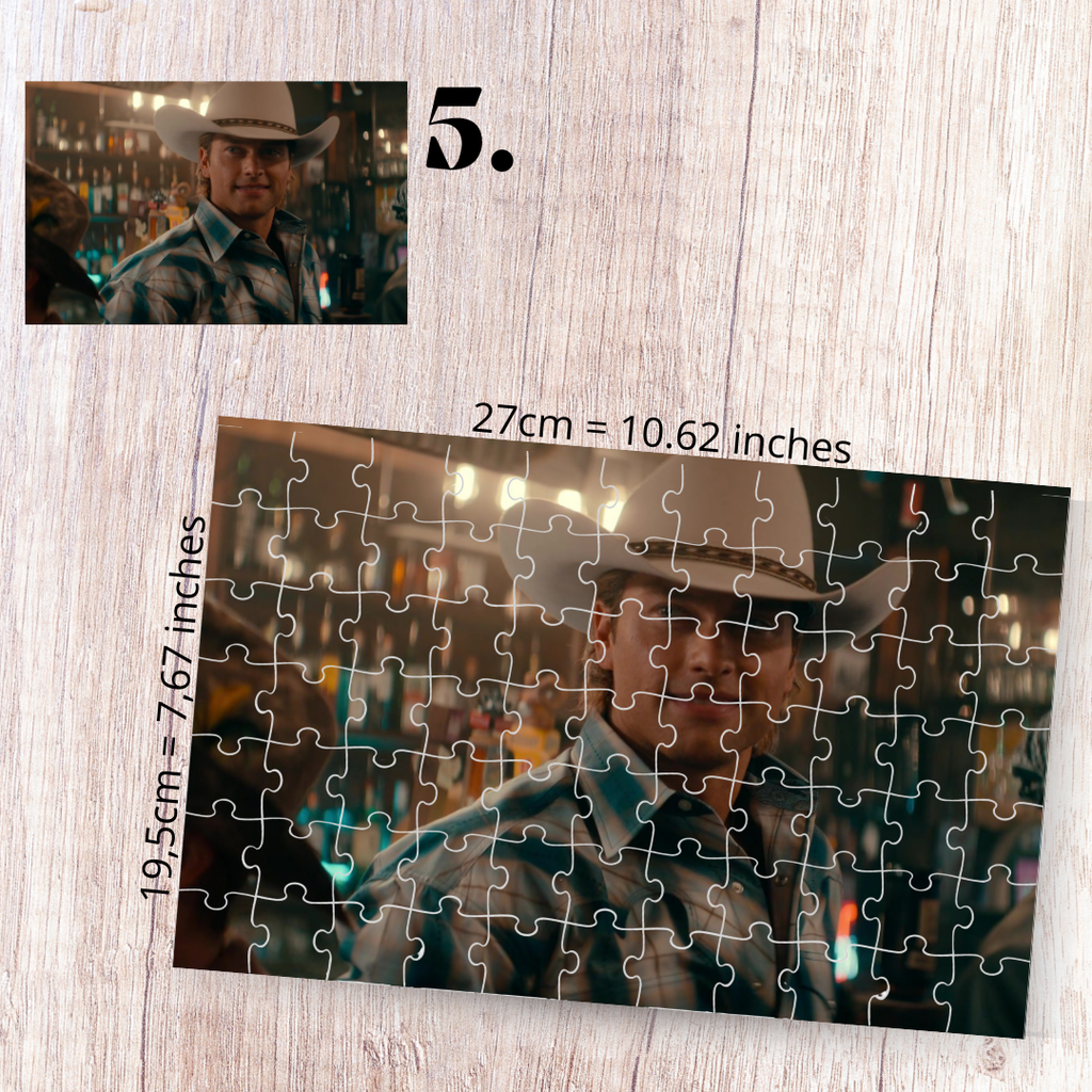Puzzle 88 elementów – Nie ten Paryż / The Wrong Paris