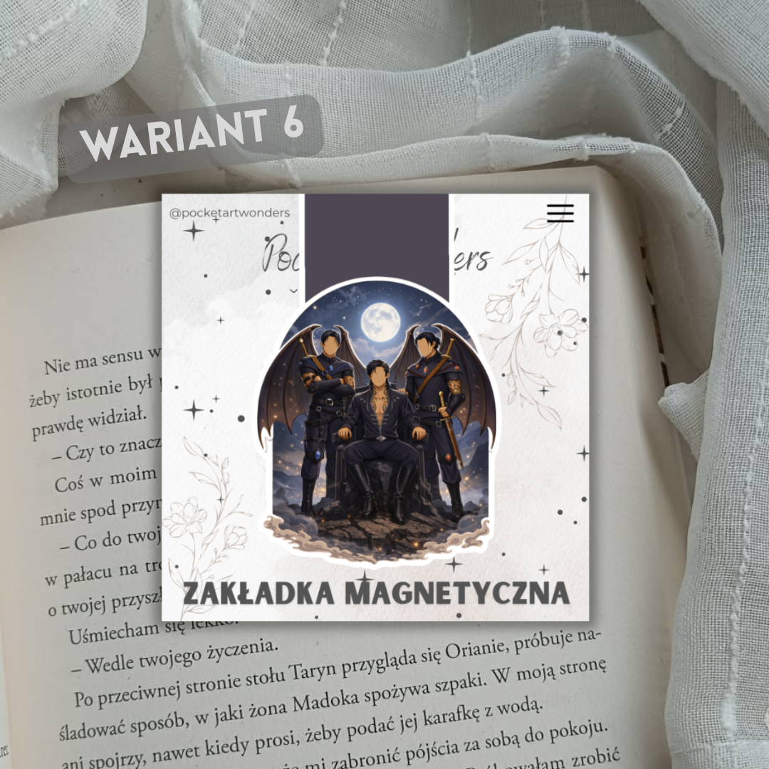 Zakładka magnetyczna - inspirowana ACOTAR