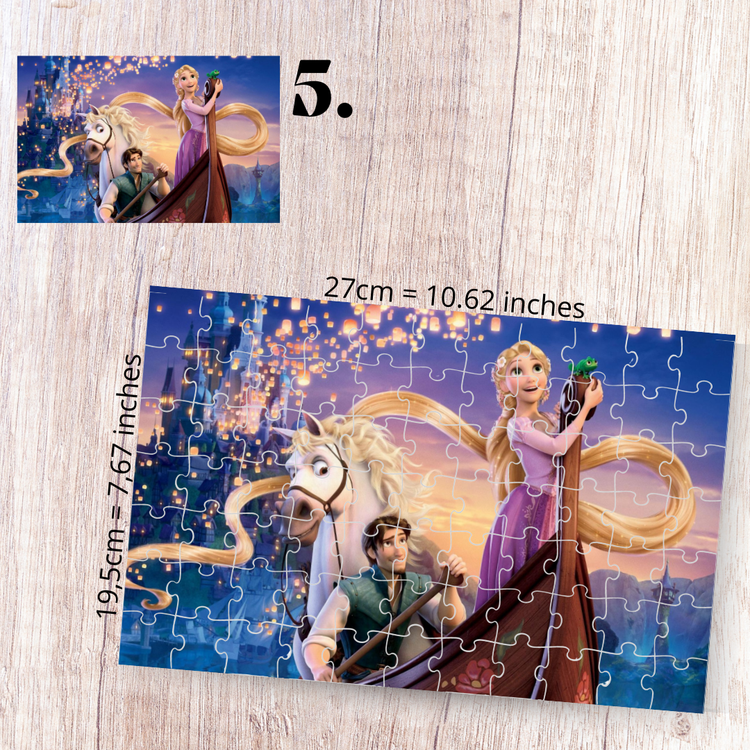 Puzzle Zaplątani / Tangled – Roszpunka, animacja Disney