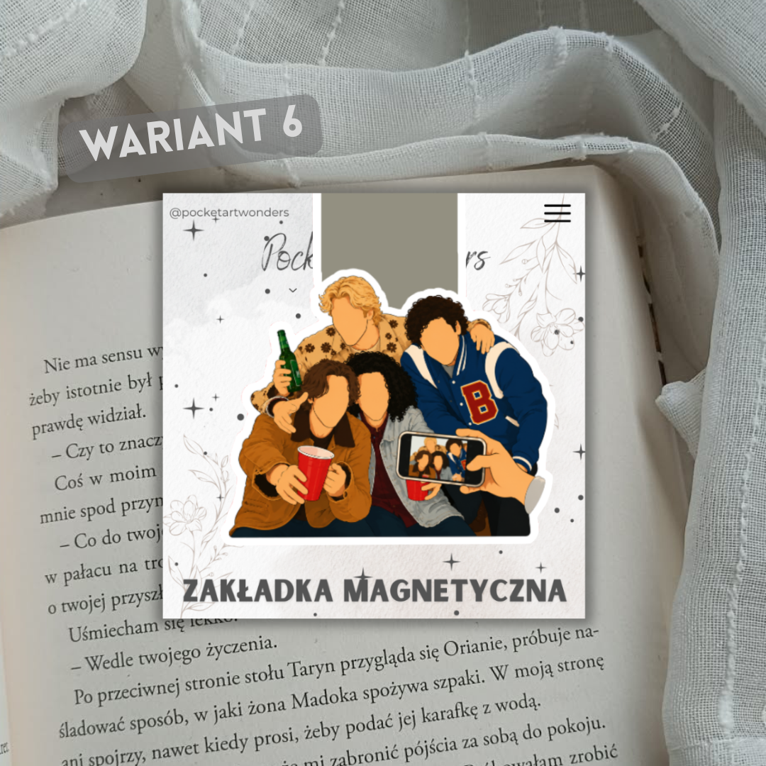 Zakładka magnetyczna - inspirowana Off Campus
